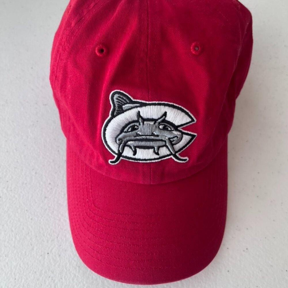 Carolina Mudcats All RED '47 CLEAN UP hat - Adjustable